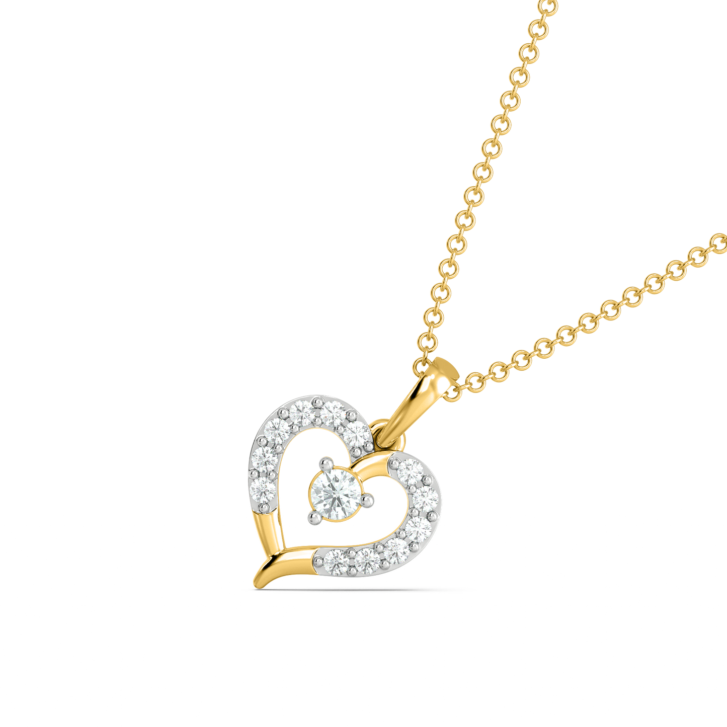 DIVAA Diamond Pendant For Her