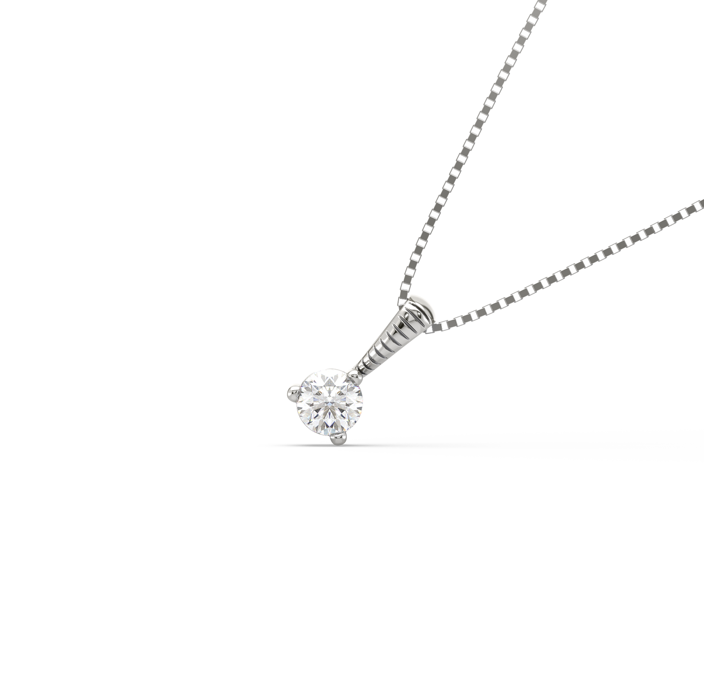 Diamond Pendant for her in White Gold DPD21251