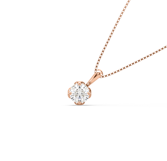 Diamond Pendant for her in Rose Gold DPD21269