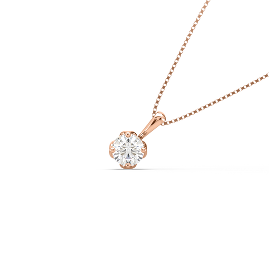 Diamond Pendant for her in Rose Gold DPD21272