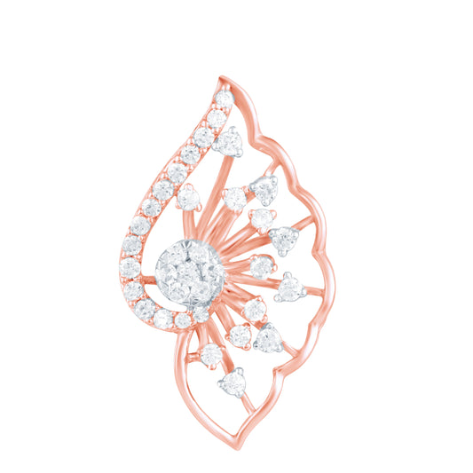 Coquille Diamond Pendant