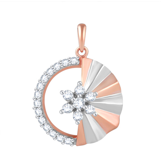 Diamond Pendant for her in Rose Gold DPD22094