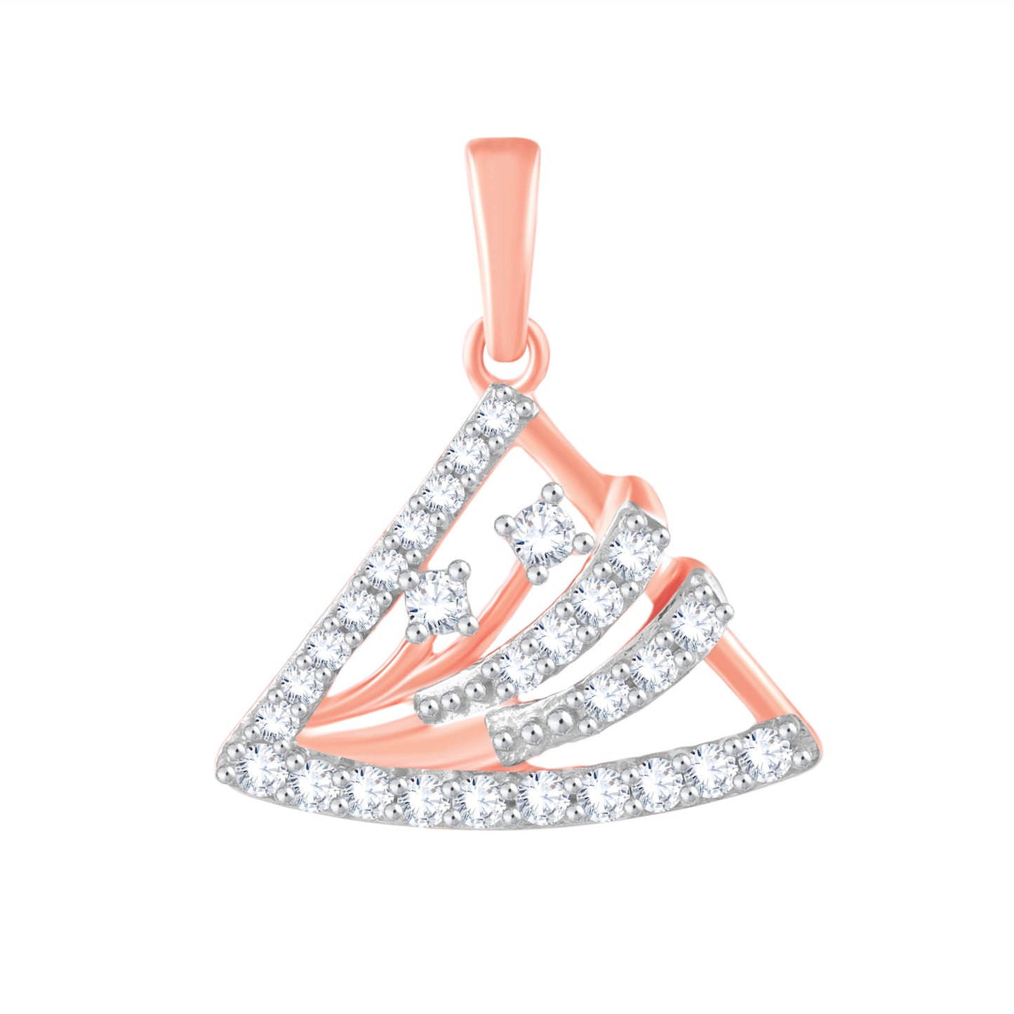 Diamond Pendant for her in Rose Gold DPD22126