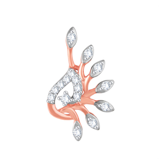 Diamond Pendant for her in Rose Gold DPD22142