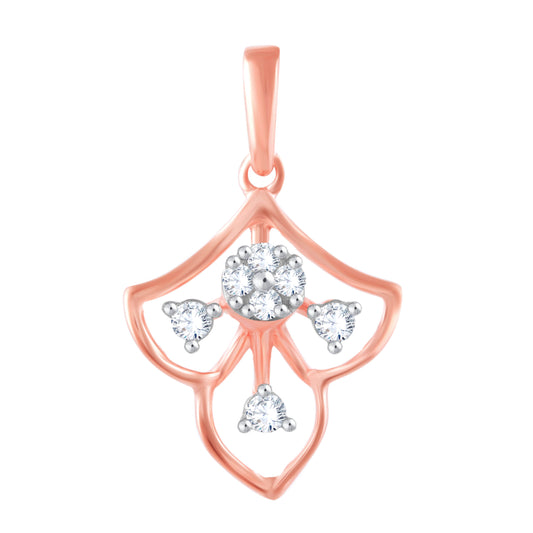 Diamond Pendant for her in Rose Gold DPD22146