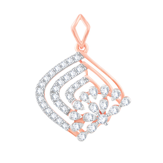 Diamond Pendant for her in Rose Gold DPD22164
