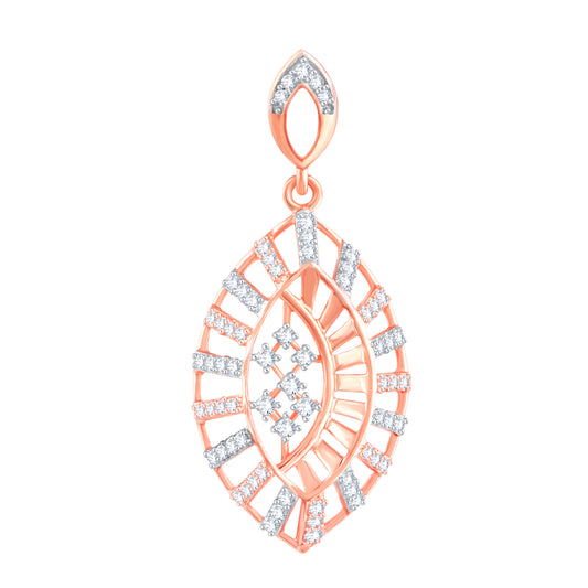 Diamond Pendant for her in Rose Gold DPD22166