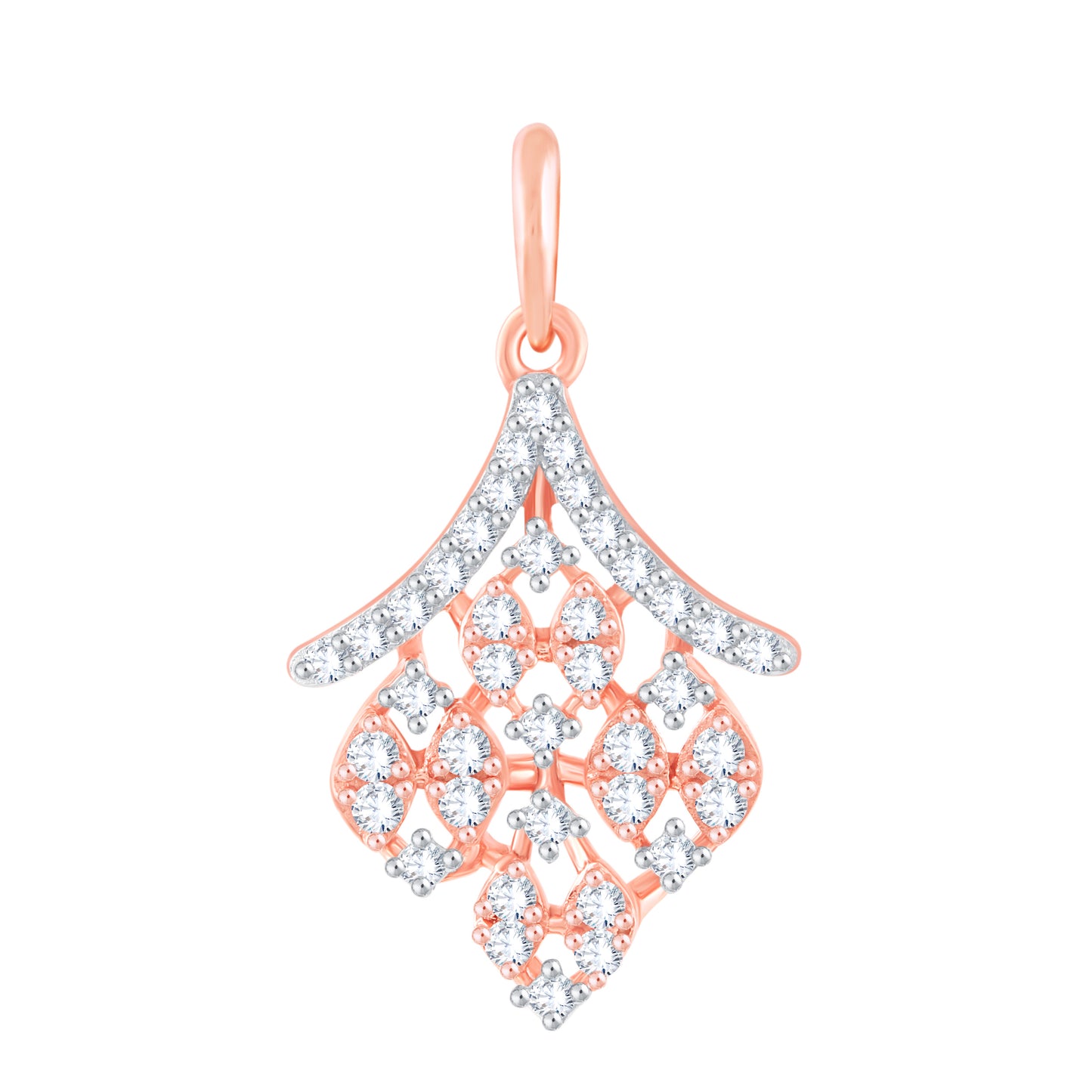 Diamond Pendant for her in Rose Gold DPD22167