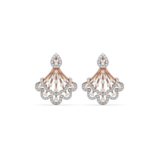 Rashel Diamond Stud Earrings