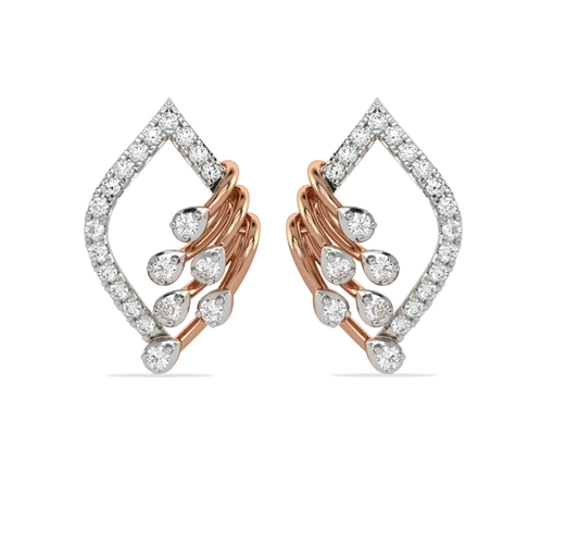 Mischa Diamond Stud Earrings