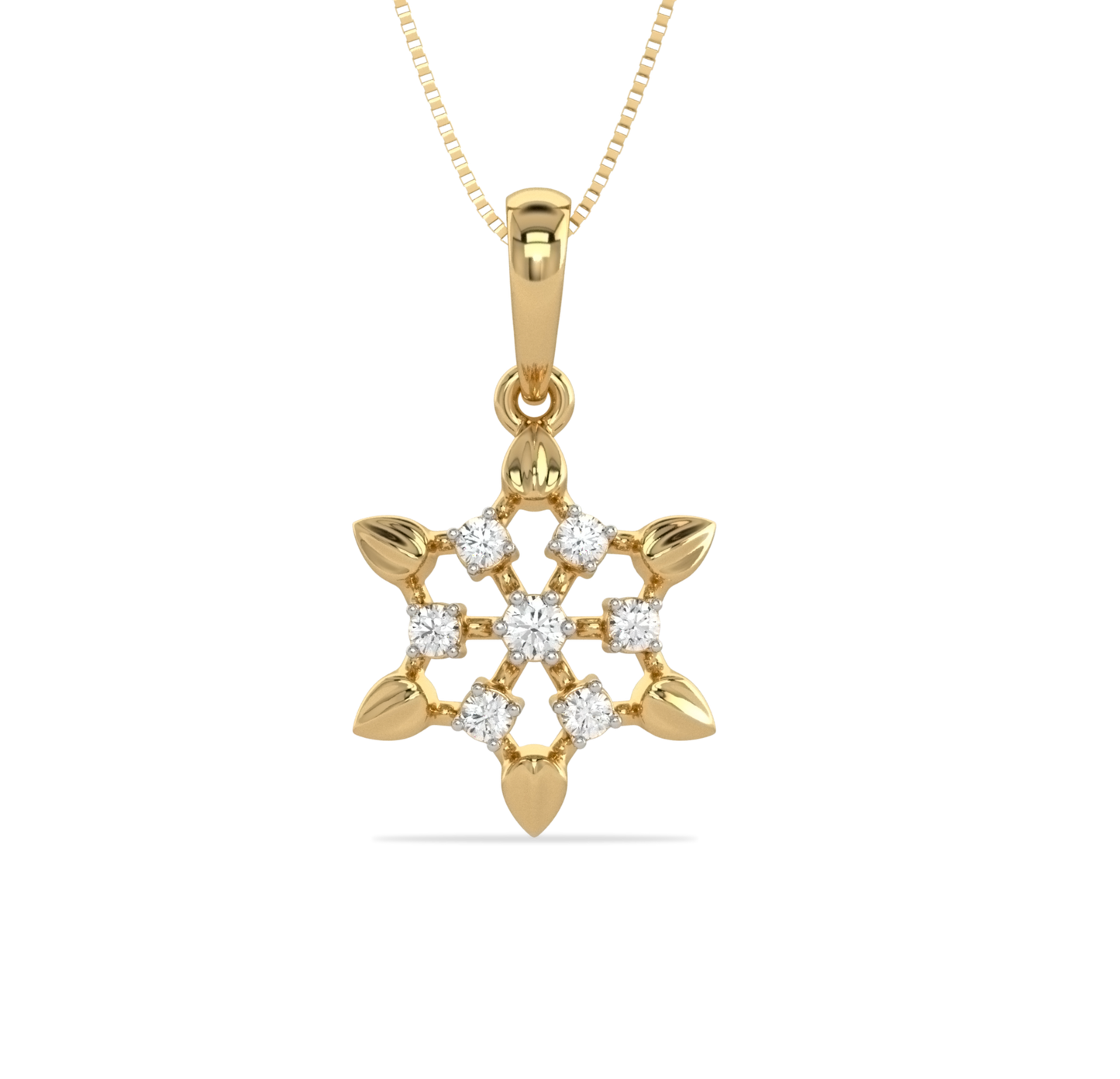 Fevin Star Diamond Pendant