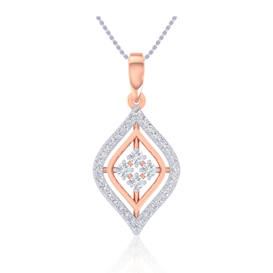 Aloria Triangular Diamond Pendant