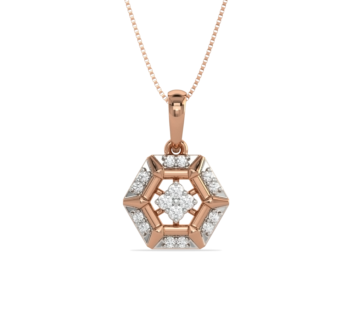 Hershey Diamond Pendant