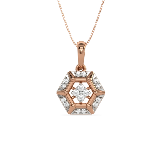 Hershey Diamond Pendant