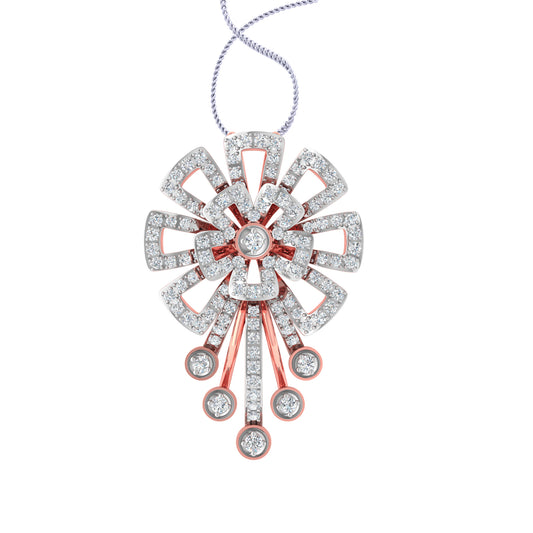 Felisia Flower Diamond Pendant