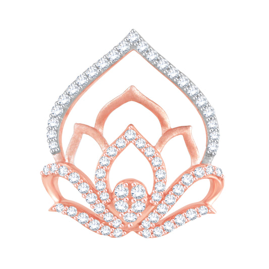 Diamond Pendant for her in Rose Gold DPS23023