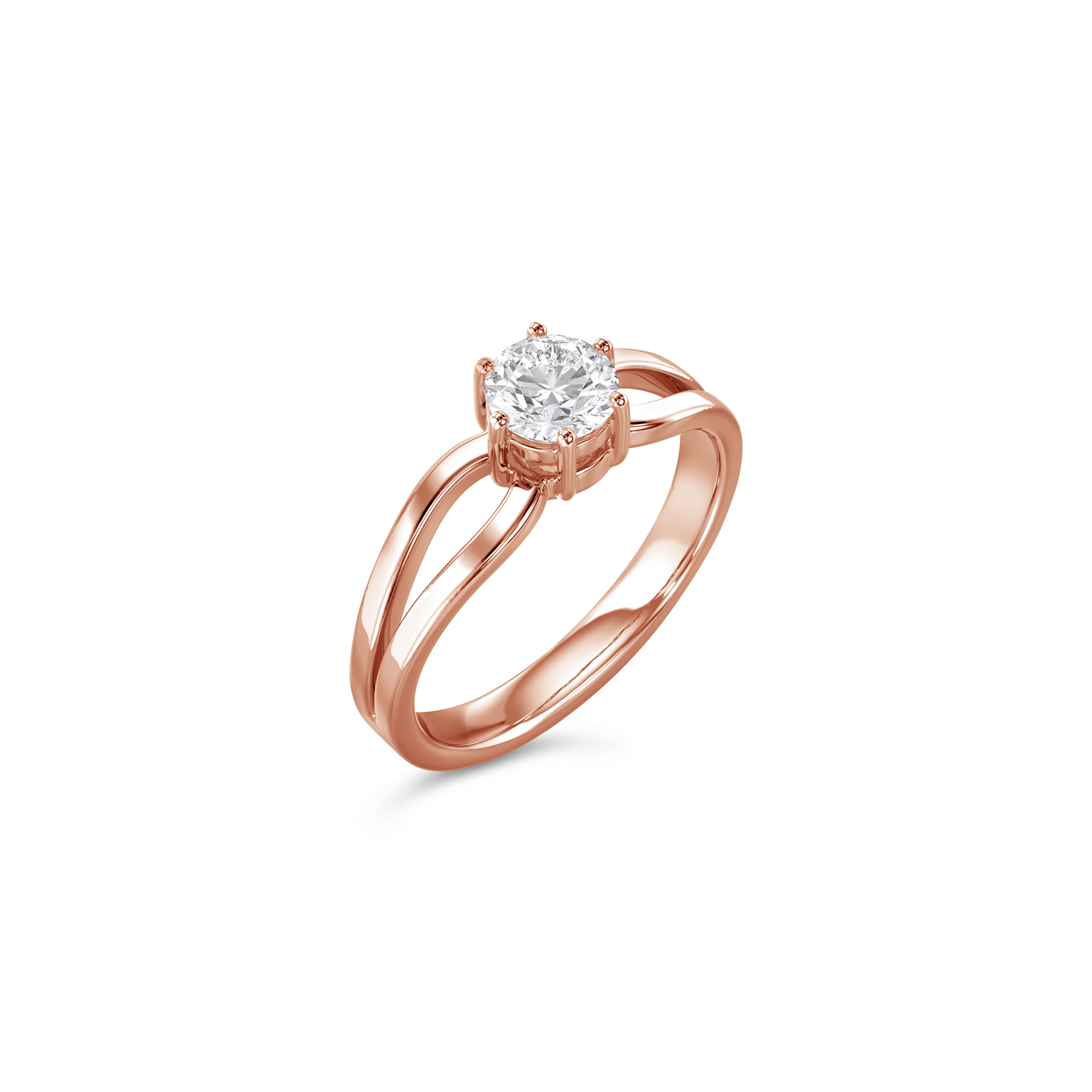 Teestha Solitaire Diamond Ring