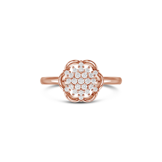Maylene Flower Diamond Ring