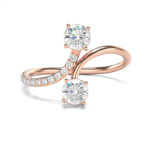 Gerri Trendy Diamond Ring