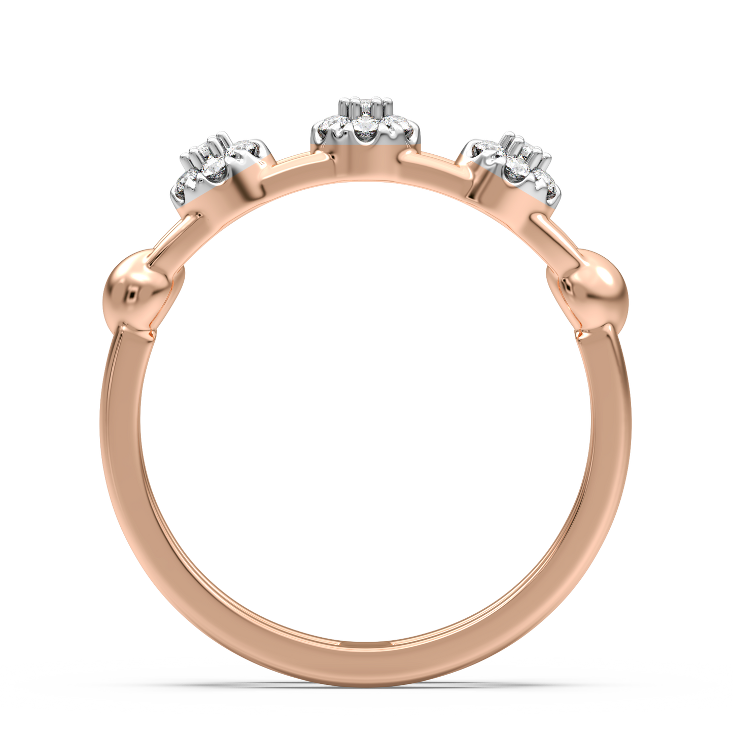 Amberia 3 Diamond Ring