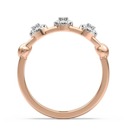 Amberia 3 Diamond Ring