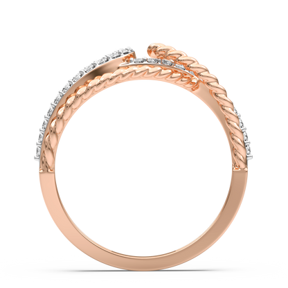 Andreya Twisted Diamond Ring