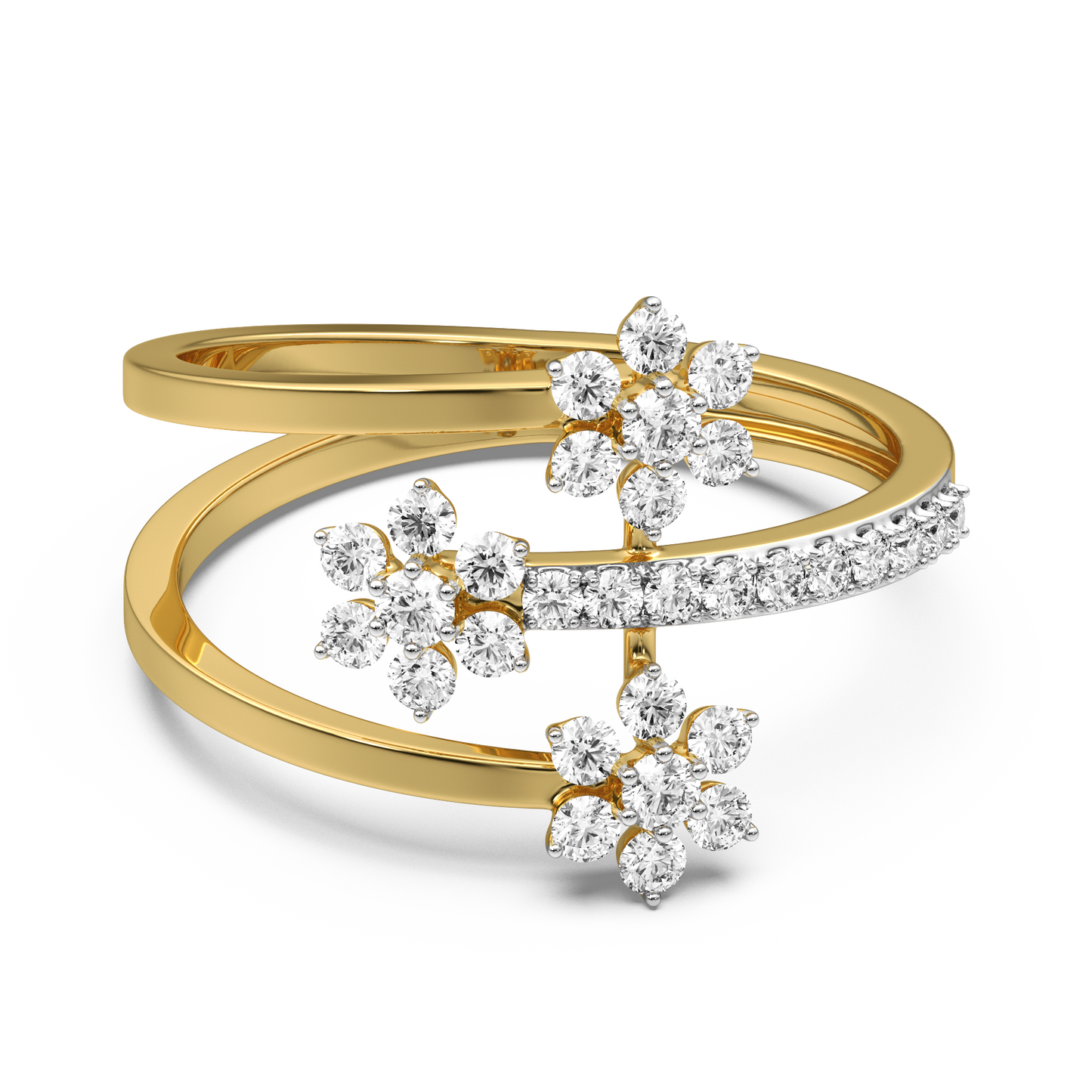 Alissia Start Shaped Diamond Ring