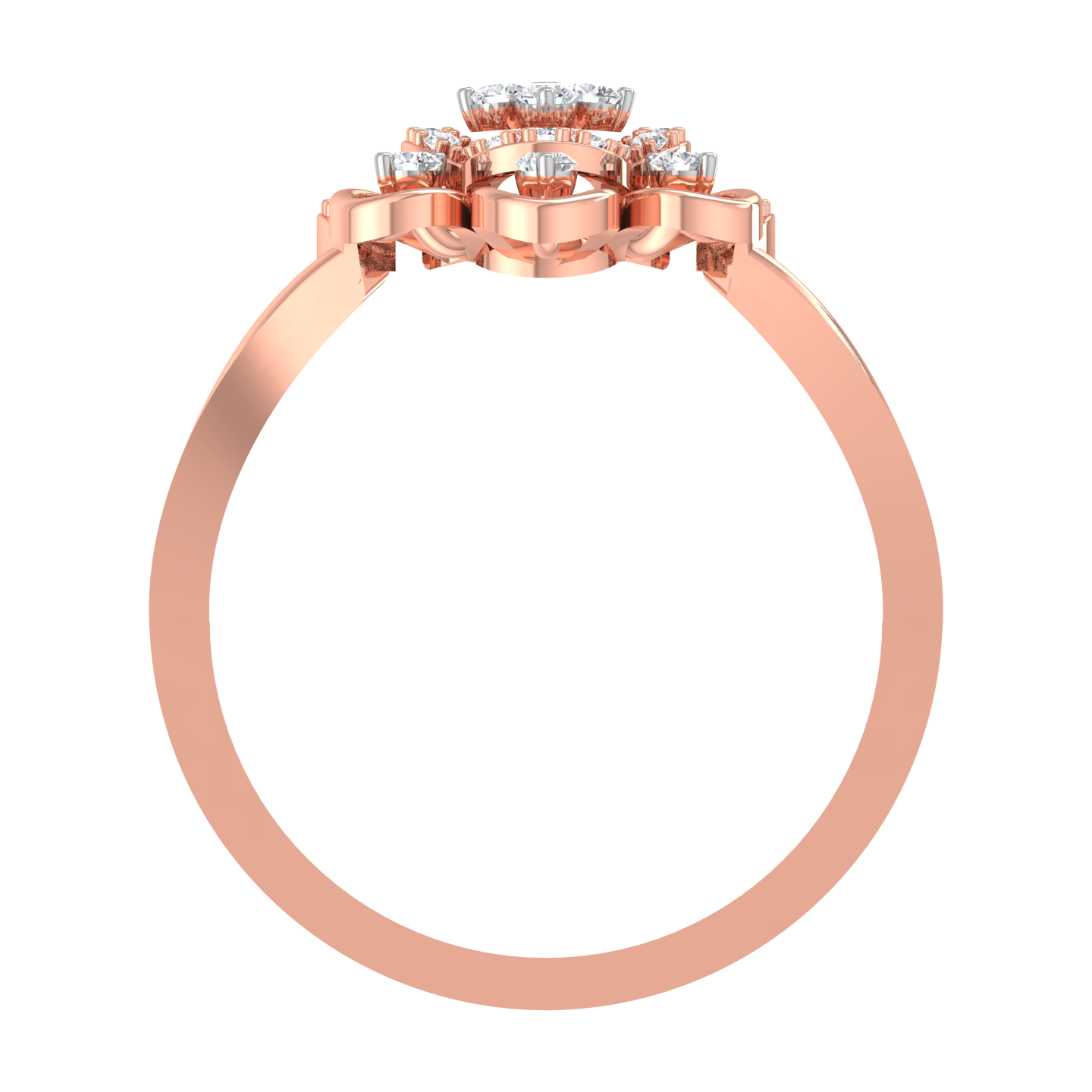 Allanah Floral Diamond Ring