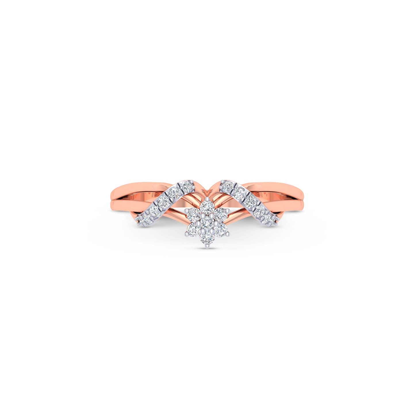 Davine Floral Diamond Ring