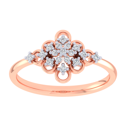 Bria Floral Diamond Ring