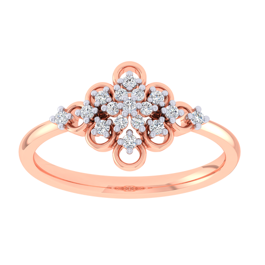 Bria Floral Diamond Ring