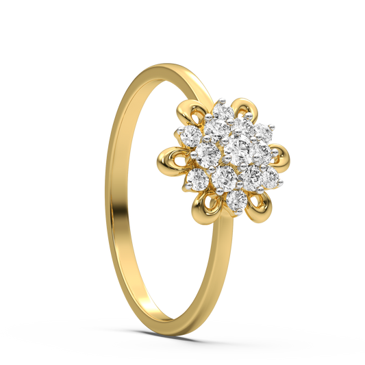 Bryna Floral Diamond Ring