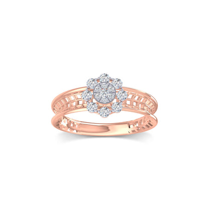 Lyonya Flower Diamond Ring