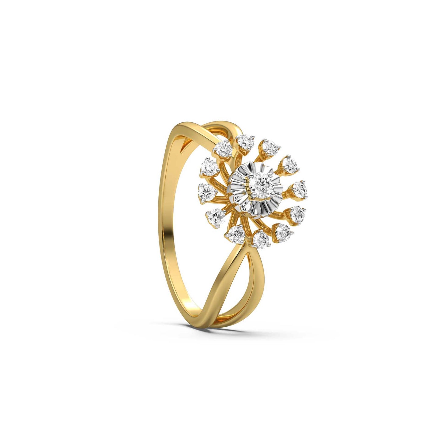 Lesya Circular Diamond Ring