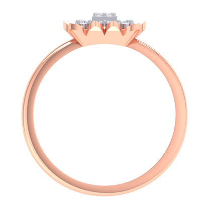 Savya Square Diamond Ring