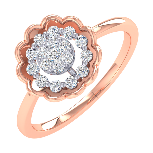 Chantelle Halo Diamond Ring