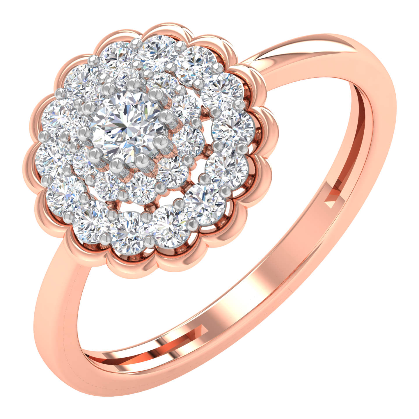 Kloe Floral Diamond Ring