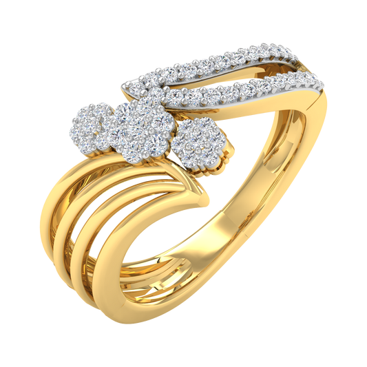 Jeanne Ornate Diamond Ring