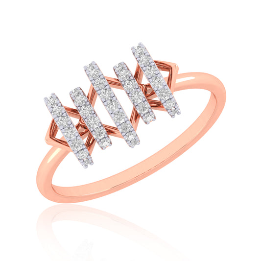 Odette Trendy Diamond Ring