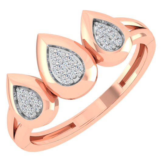 Delphine Cluster Diamond Ring