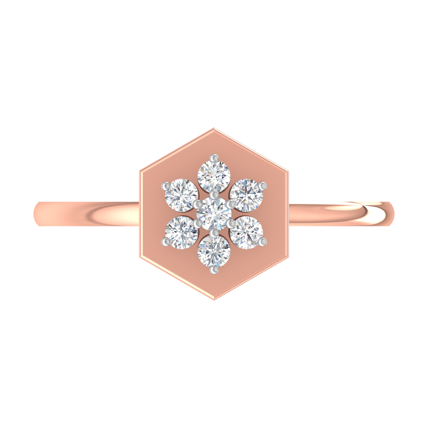 Noa Disc Diamond Ring