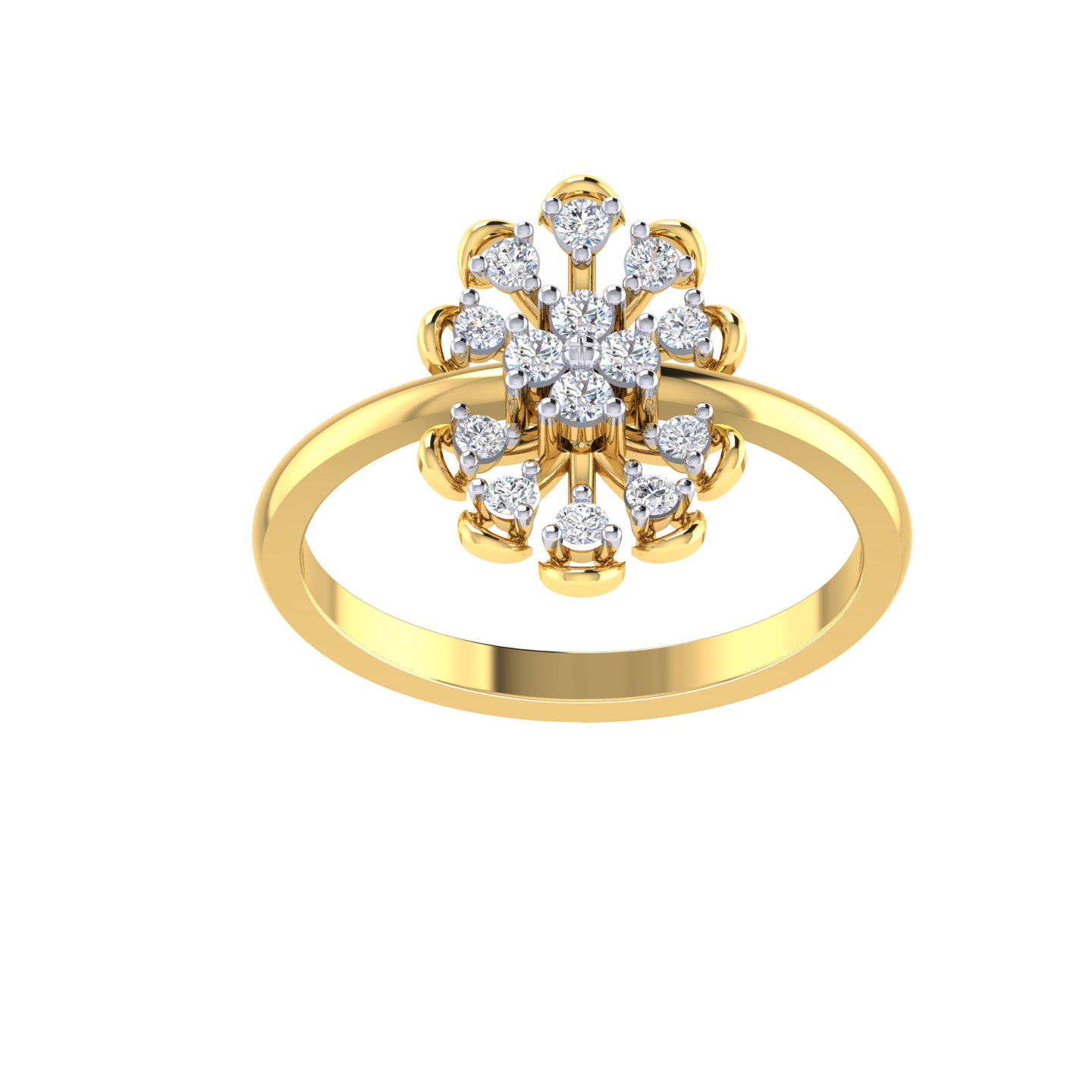 Laure Floral Diamond Ring