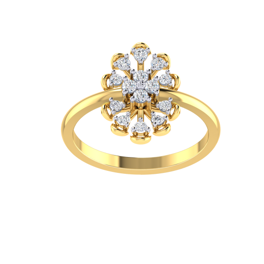 Laure Floral Diamond Ring