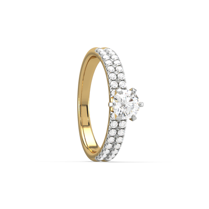 Keisha Solitaire Diamond Ring