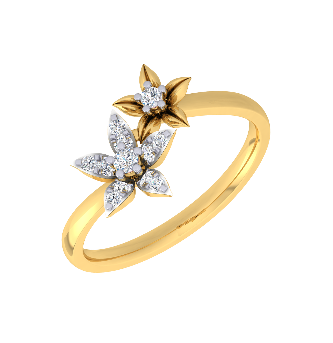 Dayna Starry Diamond Ring