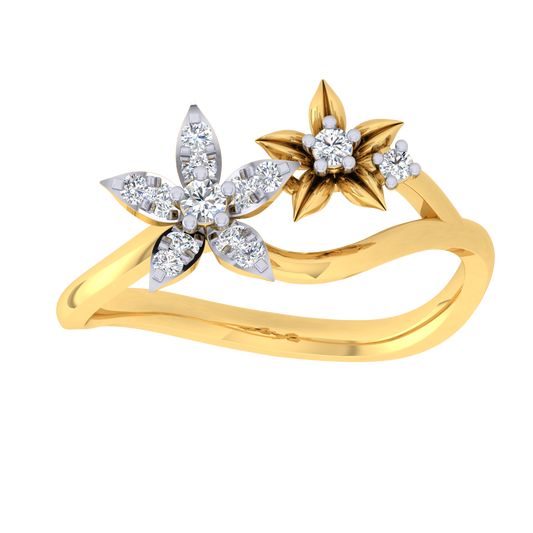 Anayra Flower Diamond Ring