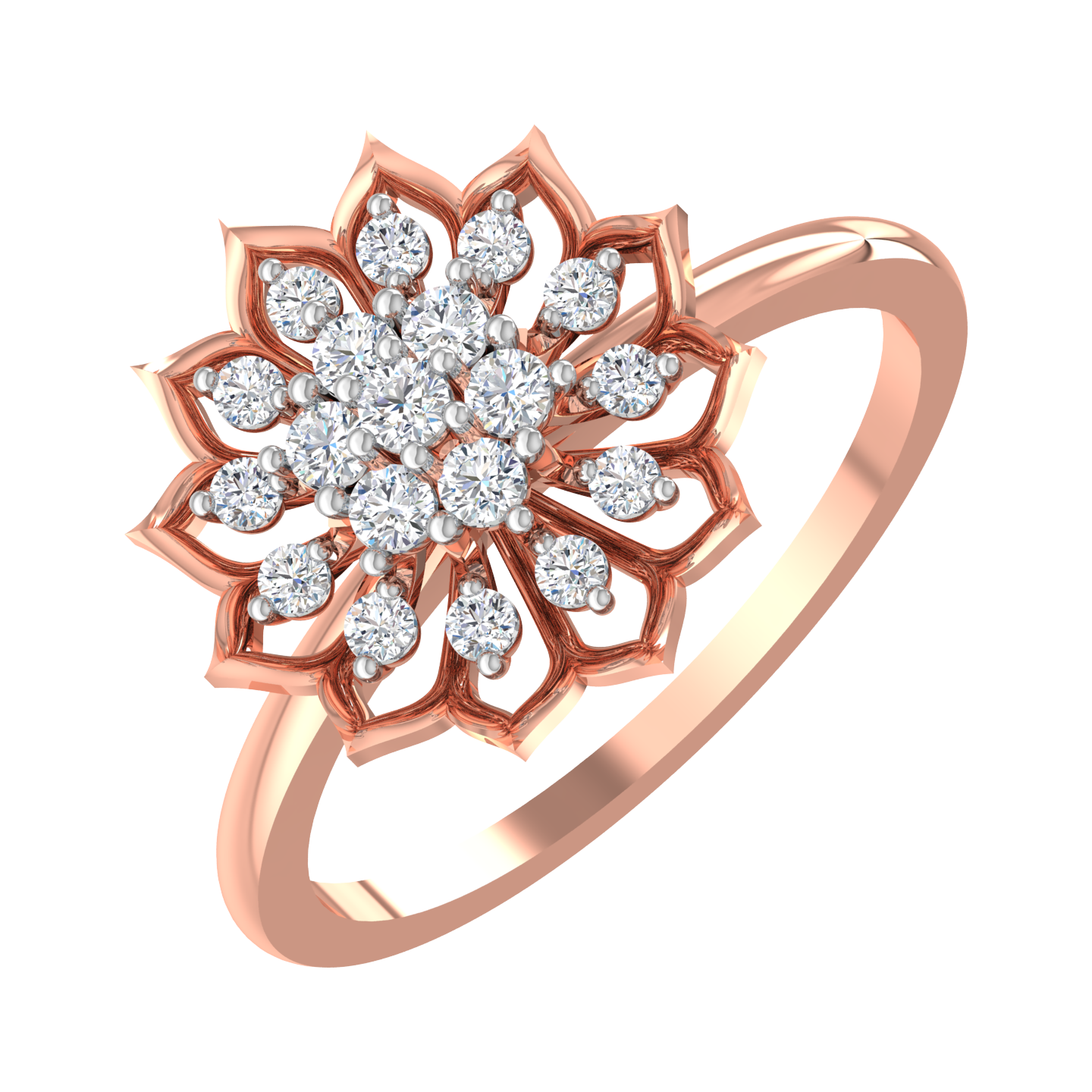 Anahita Flower Diamond Ring