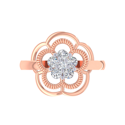 Neeba Flower Diamond Ring