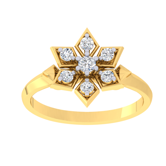 Vana Flower Diamond Ring