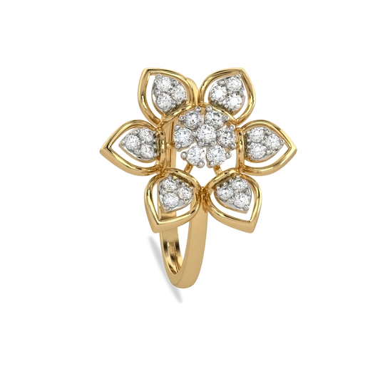 Johanna Flower Diamond Ring